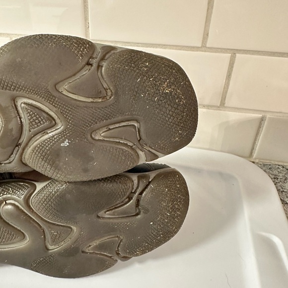 PRADA Vintage 90’s colorblock leather side zip luxury men ankle boot 7 (us8) - Picture 9 of 13